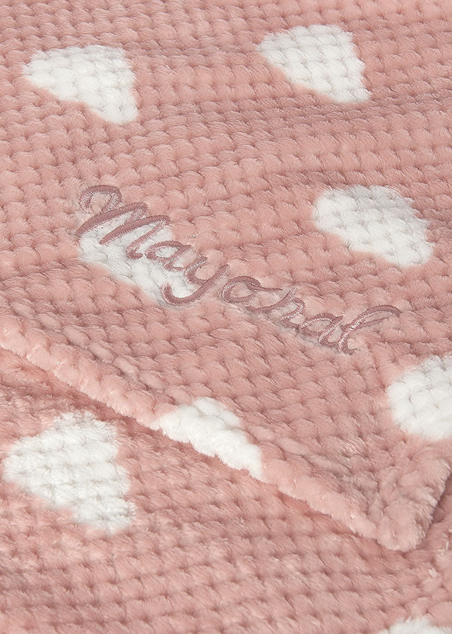 Manta pelo duplo - Rosa baby
