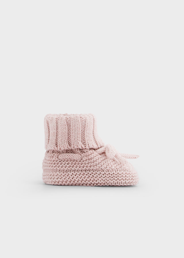 Carapins tricot - Rosa baby