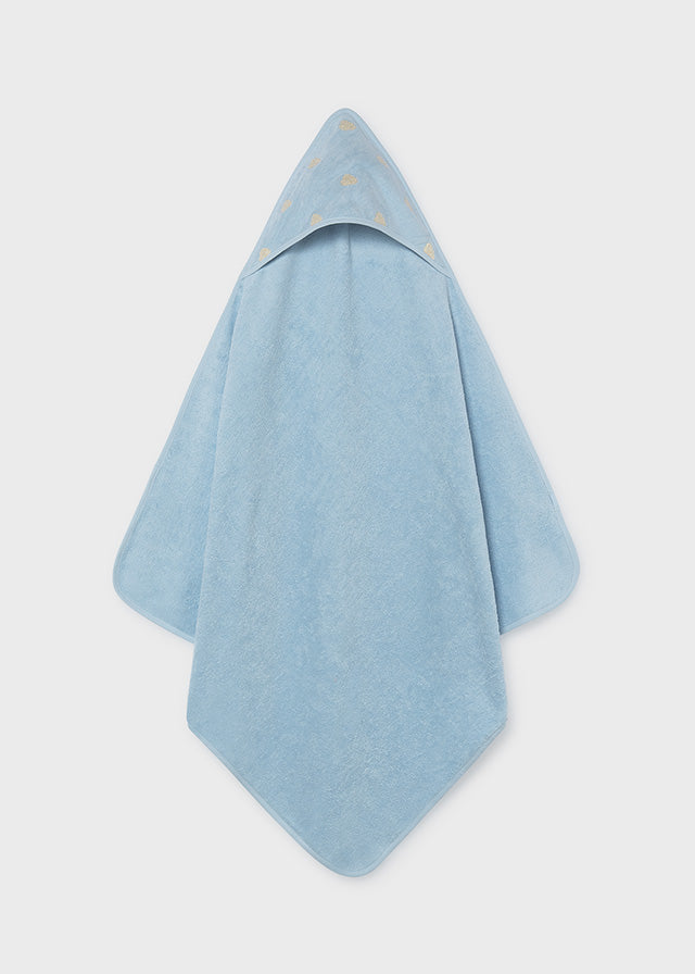 Toalha estampada - Azul céu