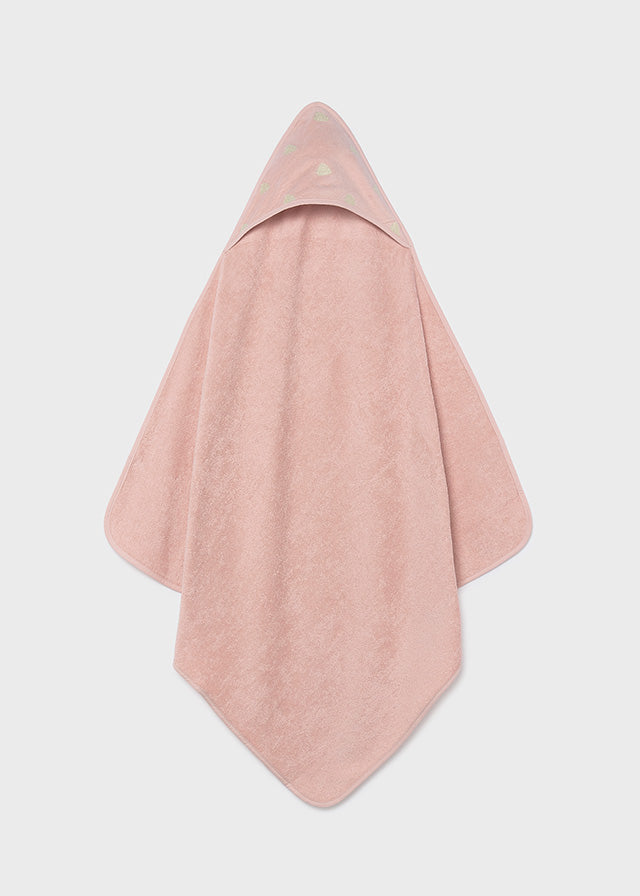 Toalha estampada - Rosa baby