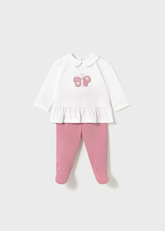 Conj.polaina - mayoral - New Born menina - SS25-1586