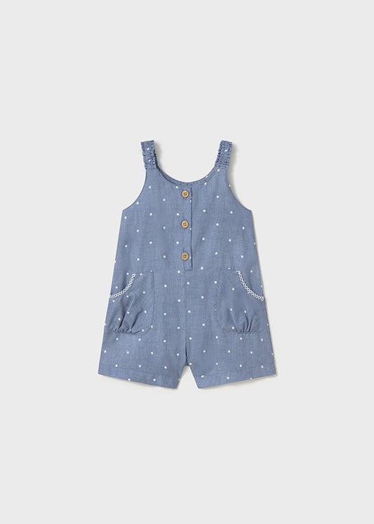 Macacão curto - mayoral - Baby menina - SS25-1836
