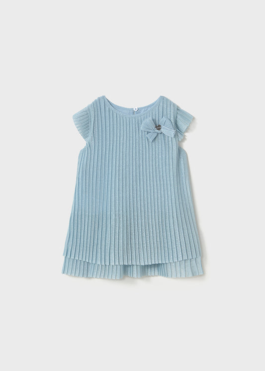 Vestido tule plissado - mayoral - Baby menina - SS25-1907