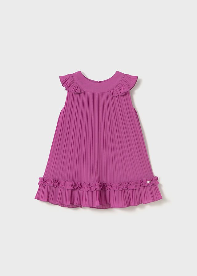 Vestido plissado - mayoral - Baby menina - SS25-1915