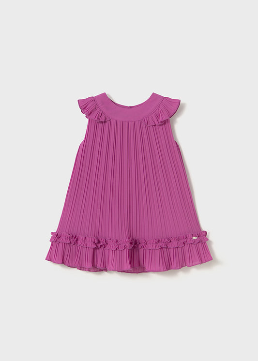 Vestido plissado - mayoral - Baby menina - SS25-1915