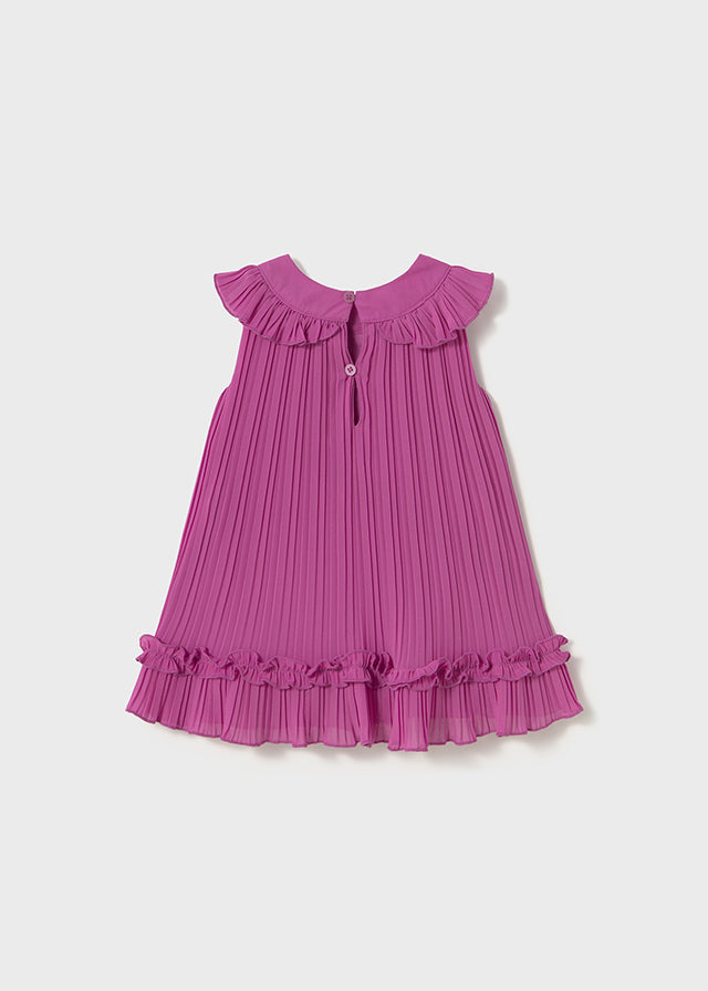Vestido plissado - mayoral - Baby menina - SS25-1915