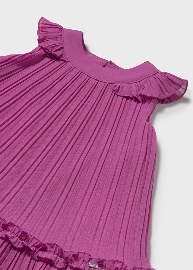 Vestido plissado - mayoral - Baby menina - SS25-1915