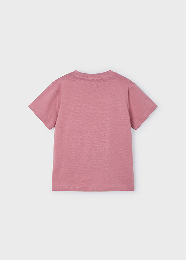 Camiseta m/curta bordada - mayoral - Mini Menino - SS25-3026