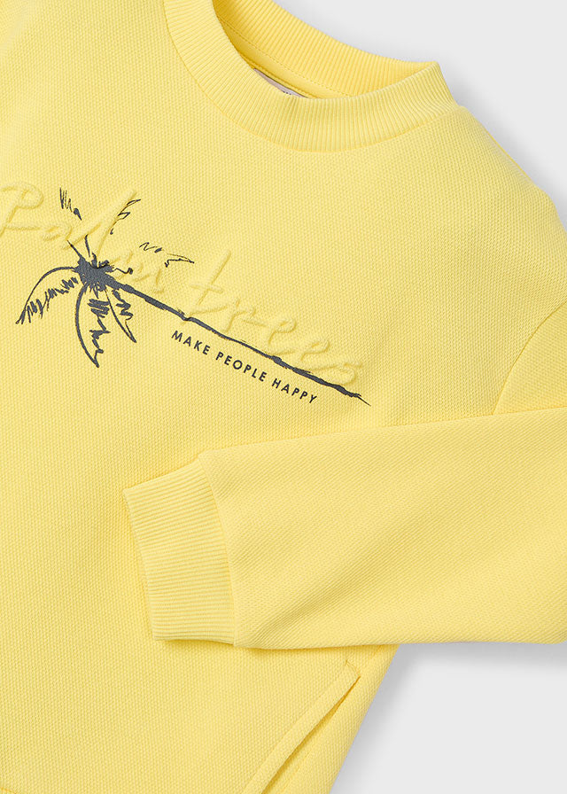 Sweat embossed - mayoral - Mini Menino - SS25-3415