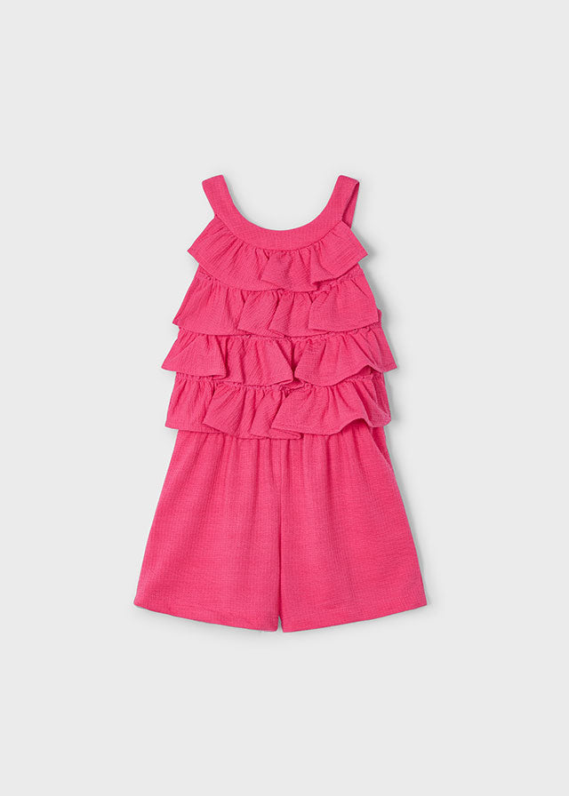 Macacão estructura - mayoral - Mini Menina - SS25-3876