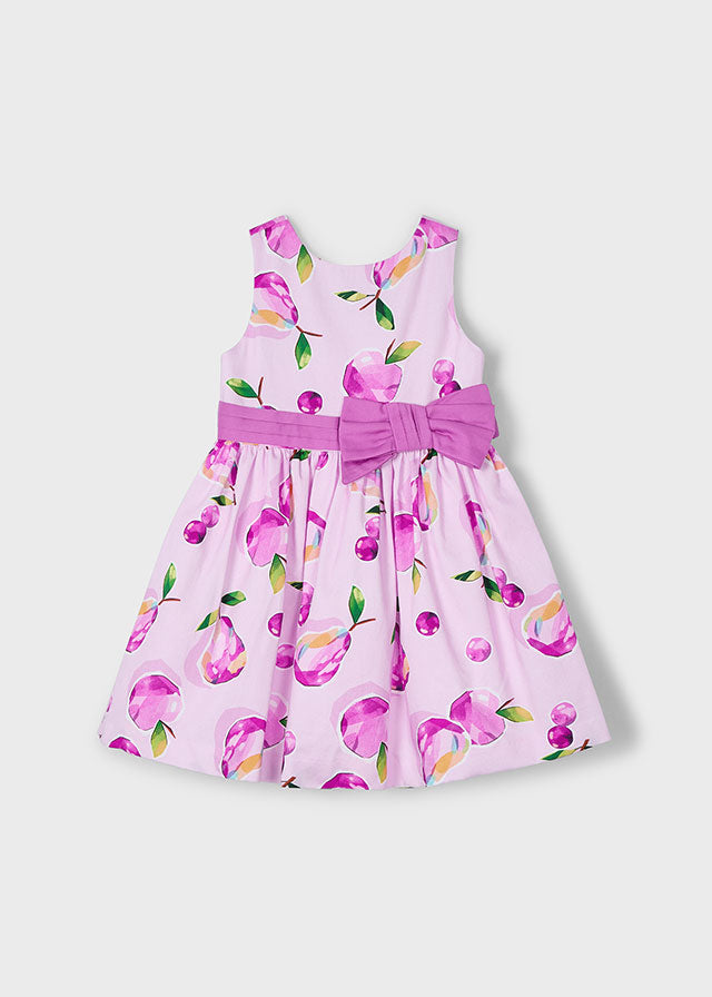 Vestido estampado - mayoral - Mini Menina - SS25-3917