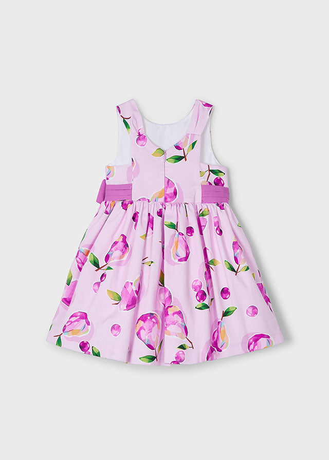 Vestido estampado - mayoral - Mini Menina - SS25-3917