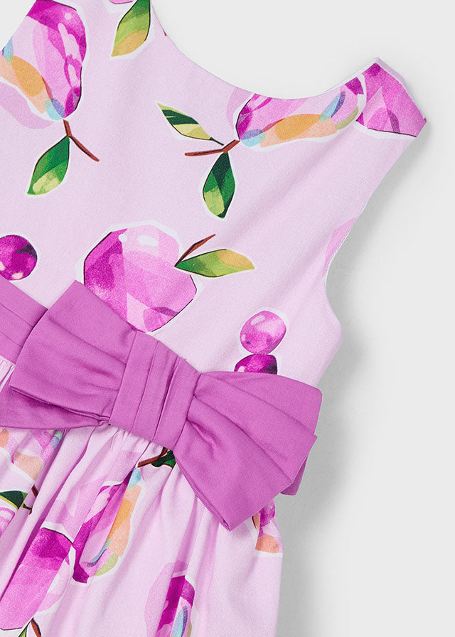 Vestido estampado - mayoral - Mini Menina - SS25-3917