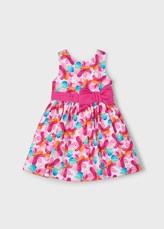Vestido estampado - mayoral - Mini Menina - SS25-3917