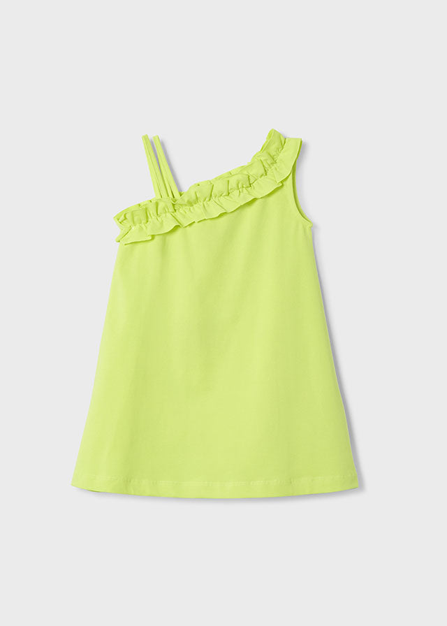 Vestido assimetrico - mayoral - Mini Menina - SS25-3937