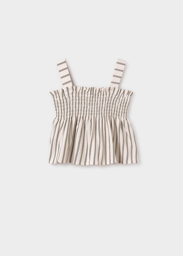 Camiseta riscas - mayoral - Menina - SS25-6033