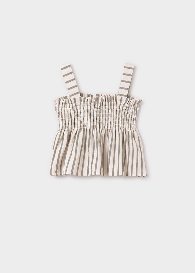 Camiseta riscas - mayoral - Menina - SS25-6033