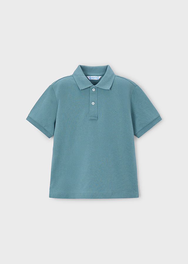 Polo m/curta granito básico - mayoral - Mini Menino - SS26-150