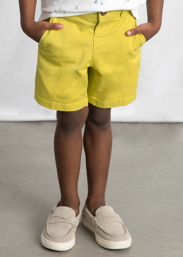 Bermuda sarja básica - mayoral - Mini Menino - SS26-202