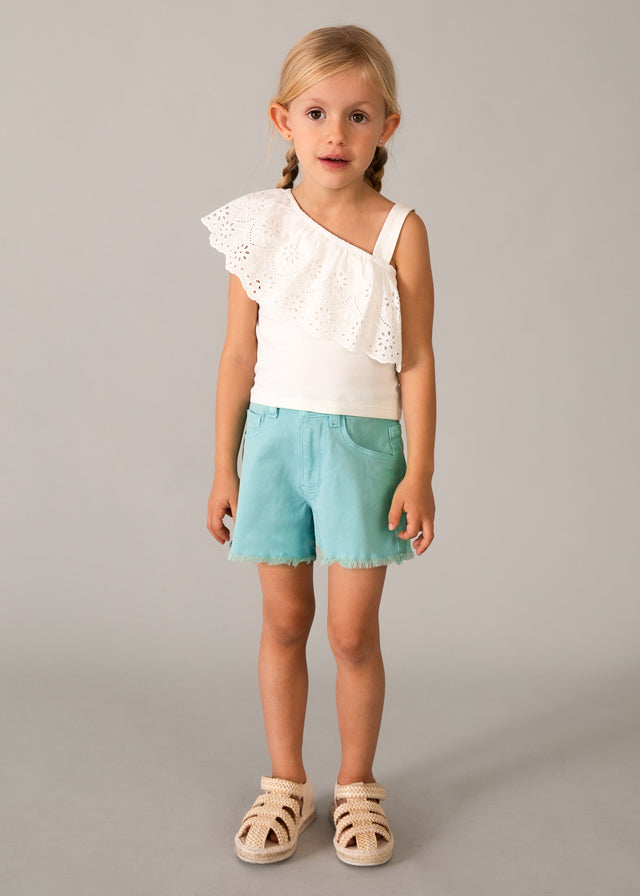 Short sarja básico - mayoral - Mini Menina - SS26-234
