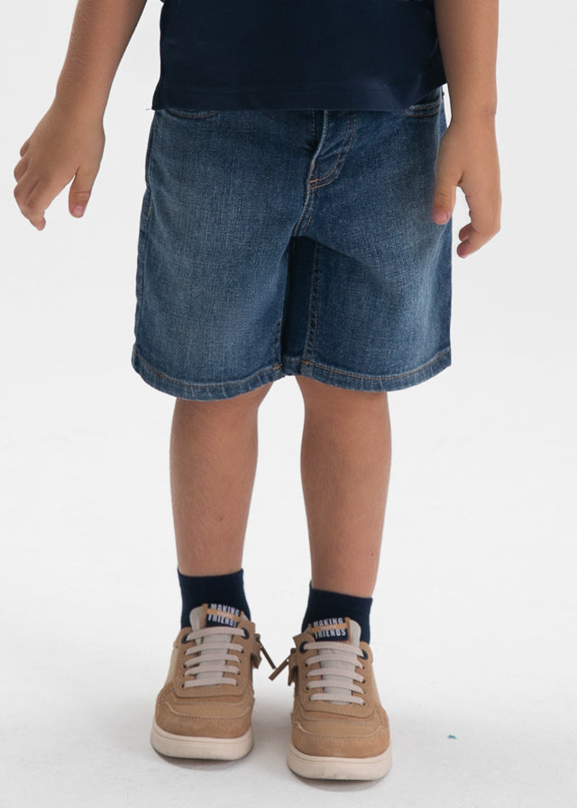 Bermuda ganga 5bolsos básica - mayoral - Mini Menino - SS26-237
