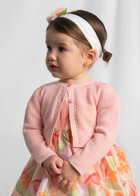 Casaco tricô básico - mayoral - Baby menina - SS26-302
