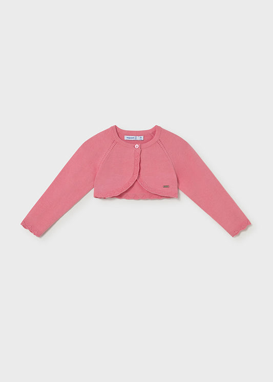 Casaco bolero tricô básico - mayoral - Baby menina - SS26-306
