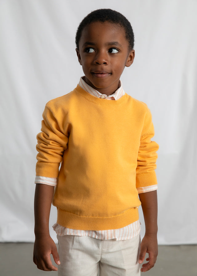 Jersey c/gola redonda básico - mayoral - Mini Menino - SS26-311