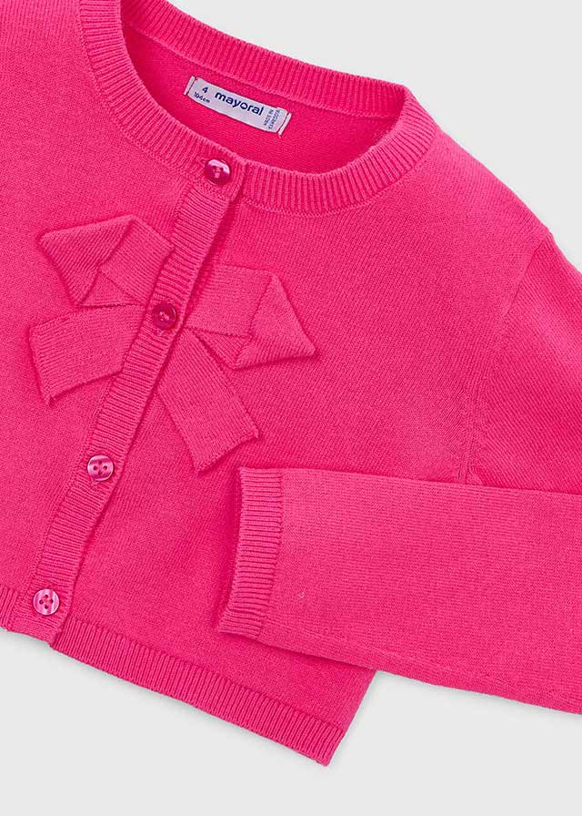 Casaco tricô básico - mayoral - Mini Menina - SS26-321