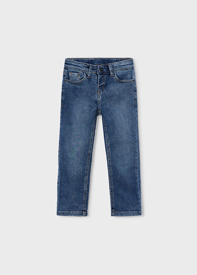 Calça ganga regular fit basic - mayoral - Mini Menino - SS26-540