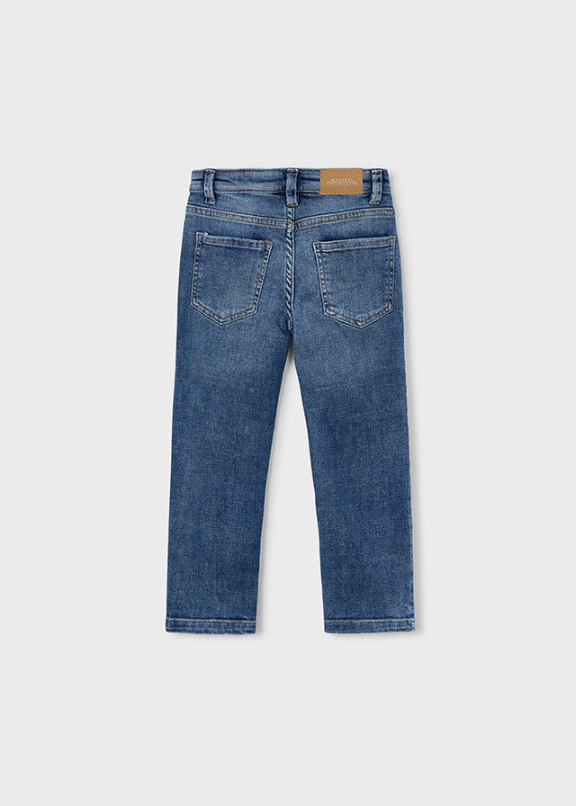 Calça ganga regular fit basic - mayoral - Mini Menino - SS26-540
