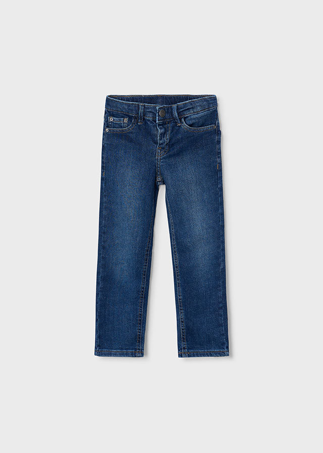 Calça ganga regular fit basic - mayoral - Mini Menino - SS26-540