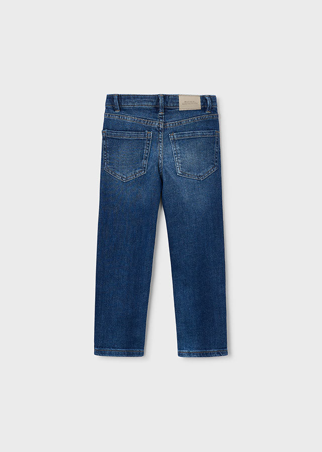 Calça ganga regular fit basic - mayoral - Mini Menino - SS26-540