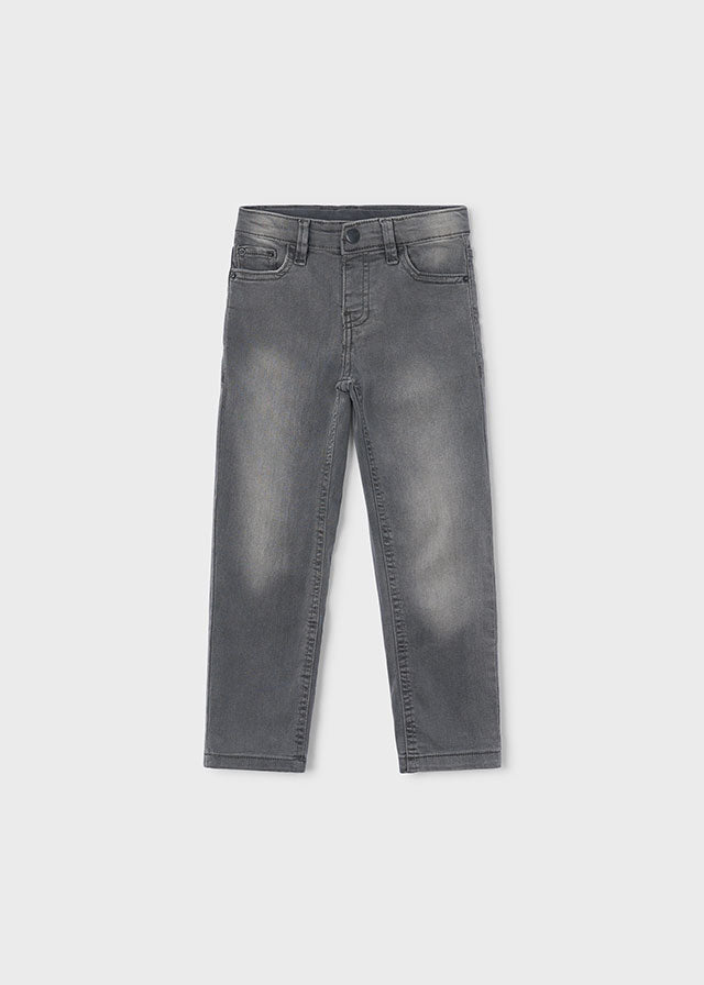 Calça ganga regular fit basic - mayoral - Mini Menino - SS26-540