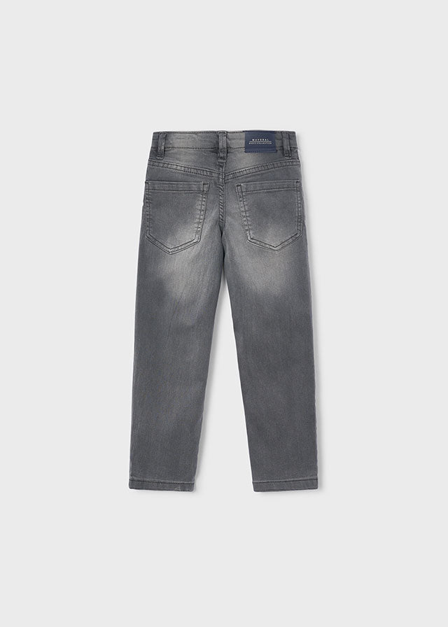 Calça ganga regular fit basic - mayoral - Mini Menino - SS26-540