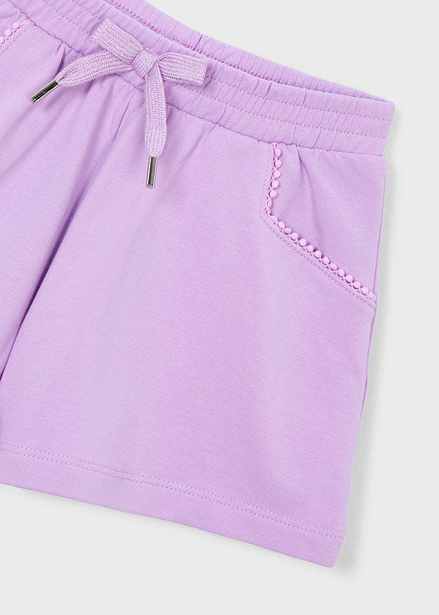 Short felpa básico - mayoral - Mini Menina - SS26-607