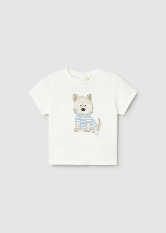 Camiseta m/curta cachorro - mayoral - Baby menino - SS26-1001