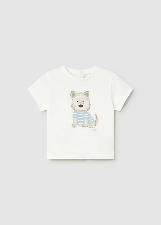 Camiseta m/curta cachorro - mayoral - Baby menino - SS26-1001