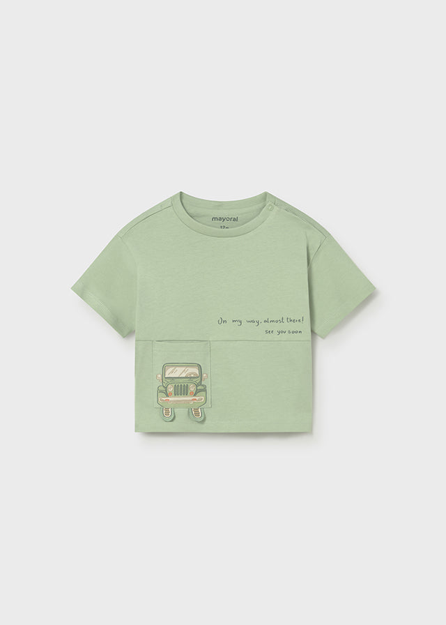 Camiseta bolso - mayoral - Baby menino - SS26-1005