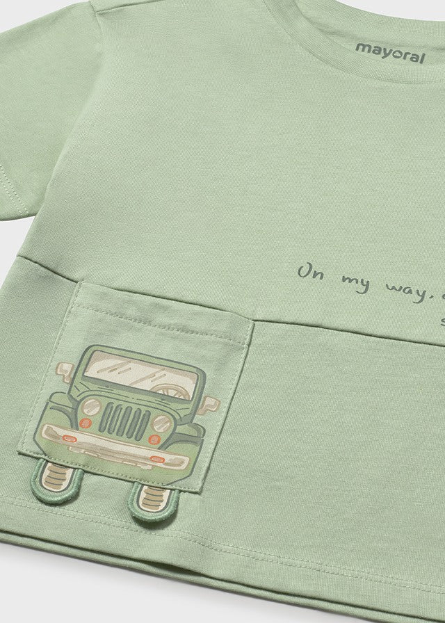 Camiseta bolso - mayoral - Baby menino - SS26-1005