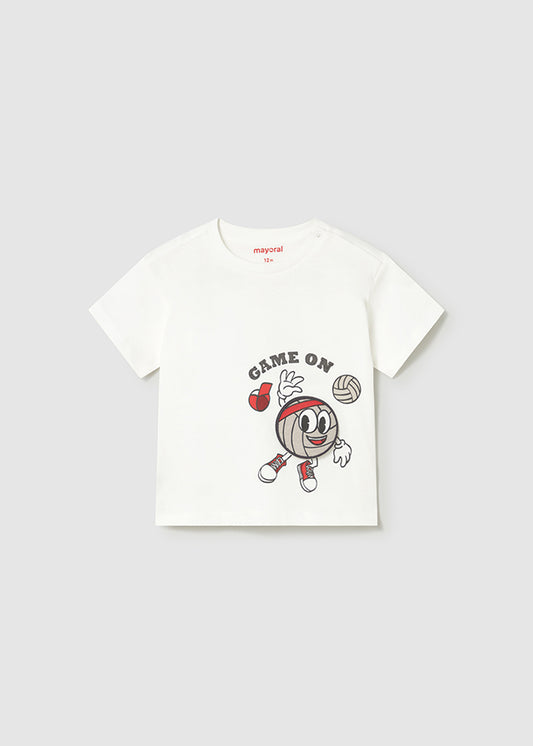 T´shirt play "game on" - mayoral - Baby menino - SS26-1006