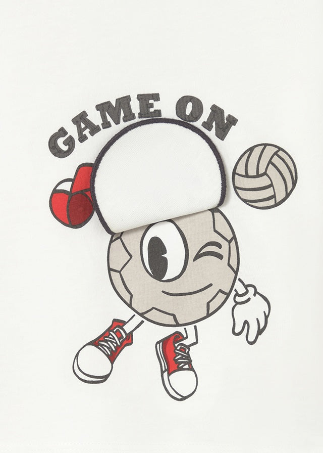 T´shirt play "game on" - mayoral - Baby menino - SS26-1006