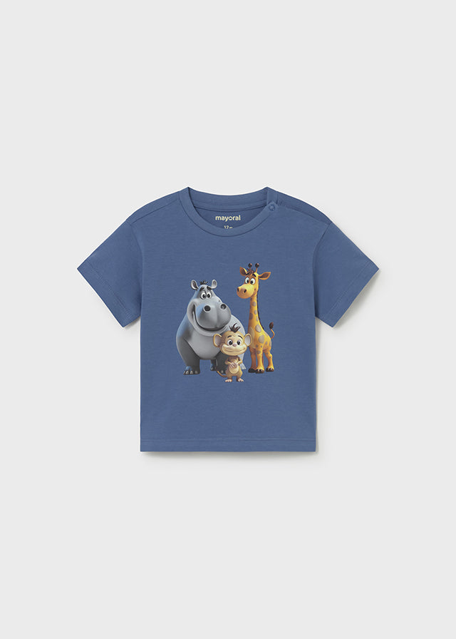 T´shirt animal - mayoral - Baby menino - SS26-1008