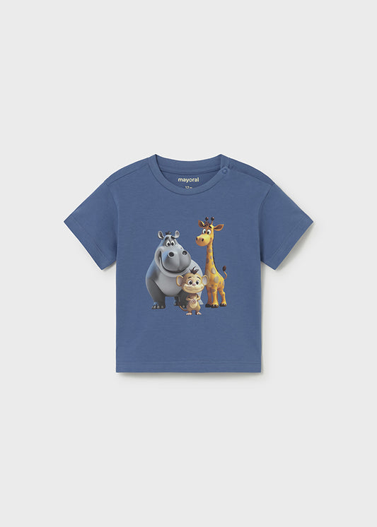 T´shirt animal - mayoral - Baby menino - SS26-1008