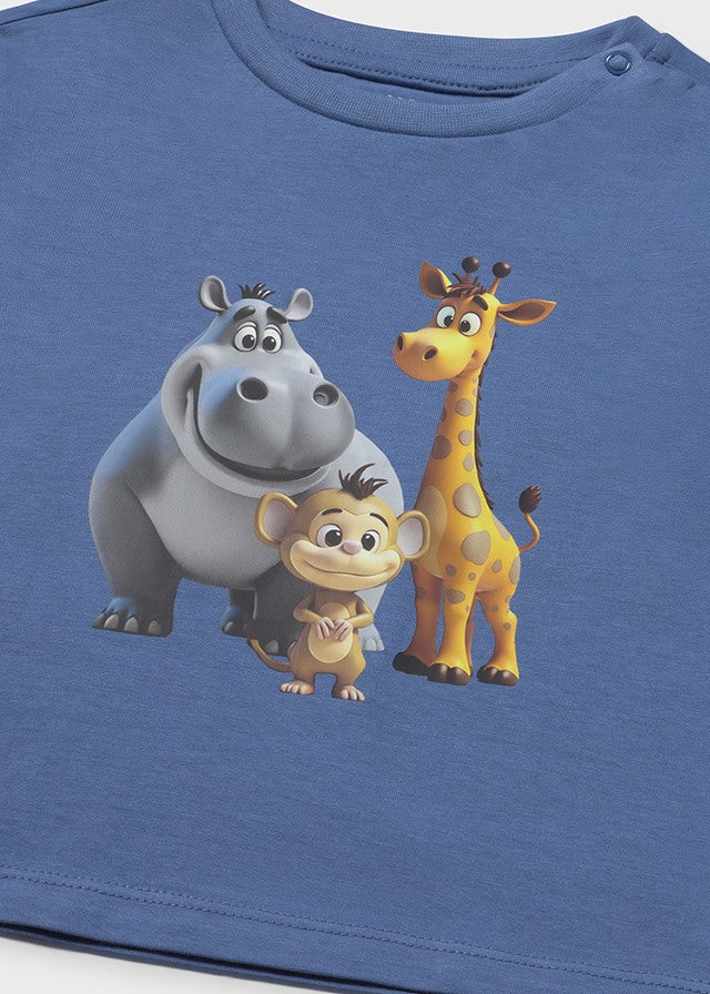 T´shirt animal - mayoral - Baby menino - SS26-1008