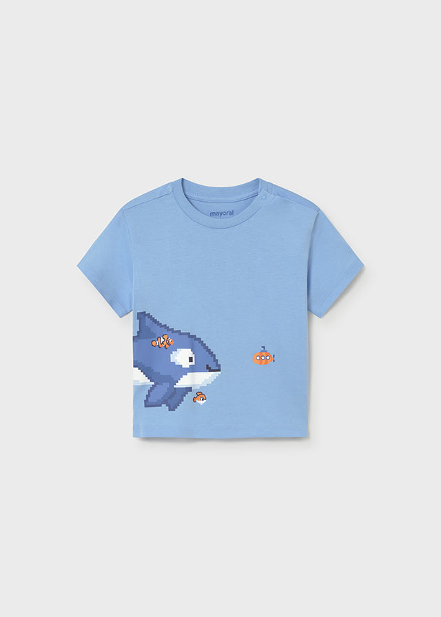 Blusa possicionada - mayoral - Baby menino - SS26-1013