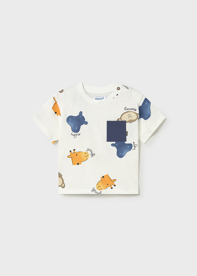 Camiseta estampada - mayoral - Baby menino - SS26-1014