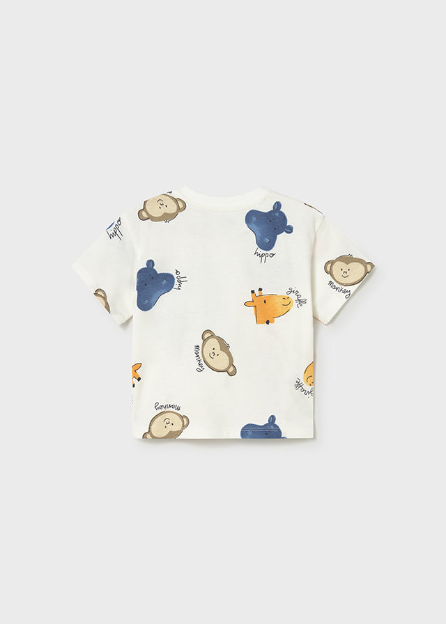 Camiseta estampada - mayoral - Baby menino - SS26-1014