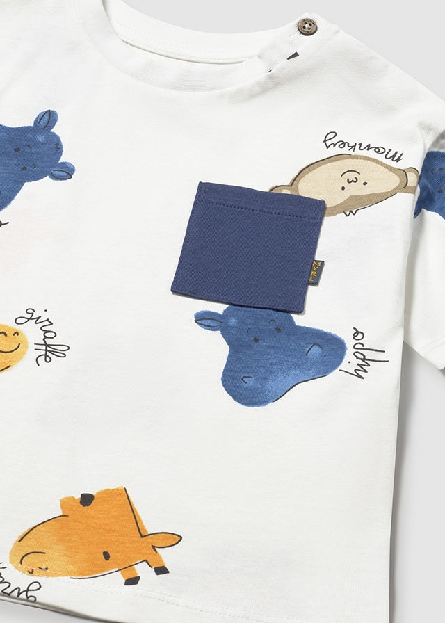 Camiseta estampada - mayoral - Baby menino - SS26-1014