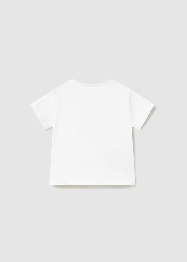 Camiseta manga curta - mayoral - New Born menino - SS26-1073